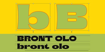 Bront Olo Font Poster 6