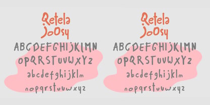 Qetela Joosy Font Poster 9