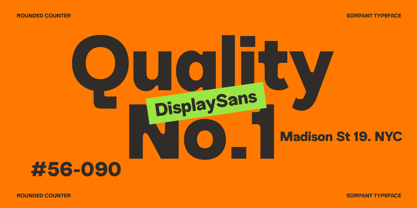 Sorpant Font Poster 6