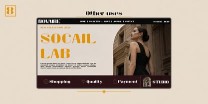 Novaire Font Poster 8