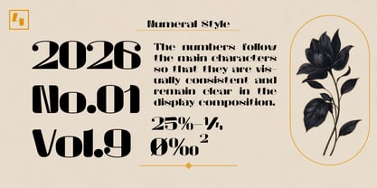 Novaire Font Poster 4