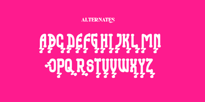 Sukuna Font Poster 3