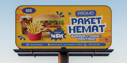 Kenbu Pop Font Poster 7