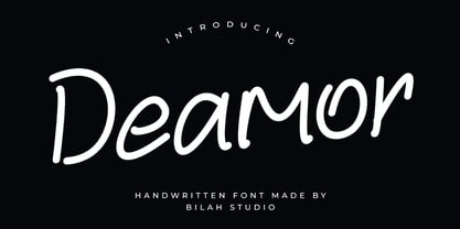 Deamor Font Poster 1
