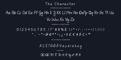 Deamor Font Poster 8