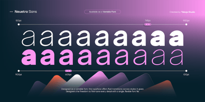 TBJ Neuetra Font Poster 7