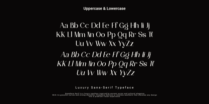 Kawahara Font Poster 7