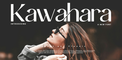 Kawahara Font Poster 1