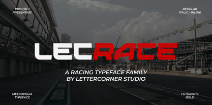 Lecrace Font Poster 1
