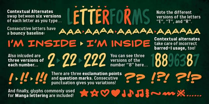 Big Whoop BB Font Poster 5