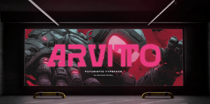 Arvitto Font Poster 9
