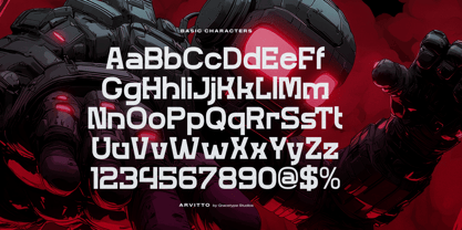 Arvitto Font Poster 10