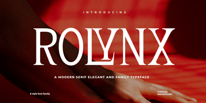 Rolynx Font Poster 1