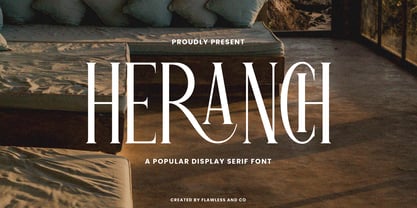 Heranch Font Poster 1