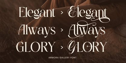 Armora Gallery Font Poster 11