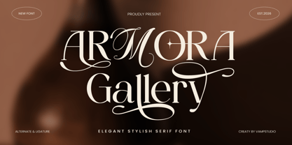 Armora Gallery Font Poster 1