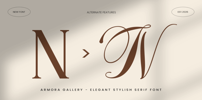 Armora Gallery Font Poster 9