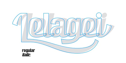 Lelagei Font Poster 9
