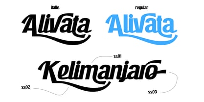 Lelagei Font Poster 4