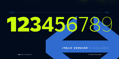 LogPose Font Poster 2