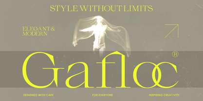 Gafloc Font Poster 1
