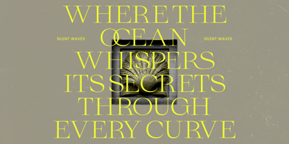 Gafloc Font Poster 8