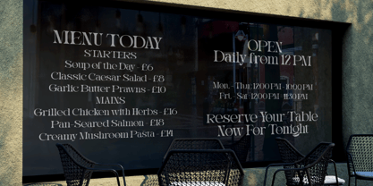 Magdes Font Poster 5