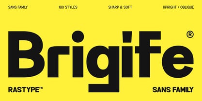 Brigife Font Poster 1