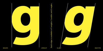Brigife Font Poster 9