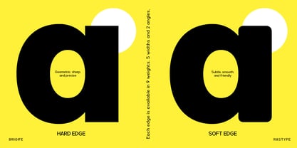 Brigife Font Poster 2