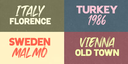 Advance Glowing Sans Font Poster 3