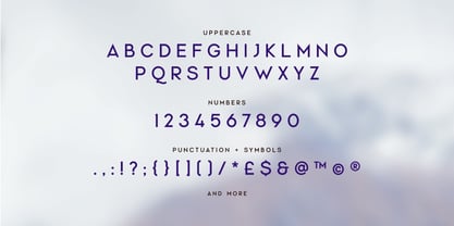 Glen Etive Font Poster 3