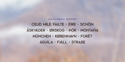 Glen Etive Font Poster 5