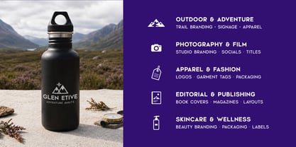 Glen Etive Font Poster 6
