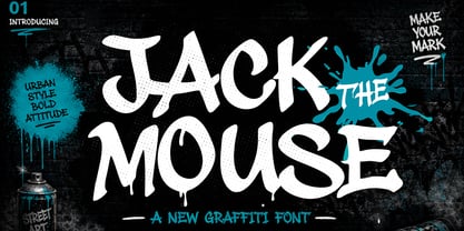 Jack The Mouse Font Poster 1
