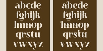Belgina Font Poster 12