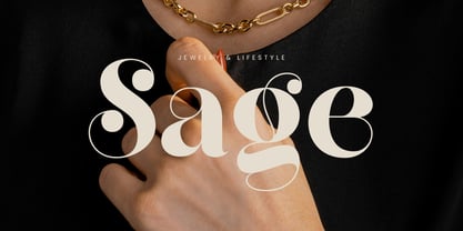 Belgina Font Poster 3