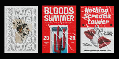 FX Wadag Font Poster 2