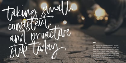 Mellisca Font Poster 8