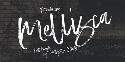 Mellisca Font Poster 1