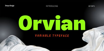 Orvian Font Poster 1