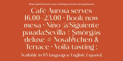 Bakery Megals Font Poster 9