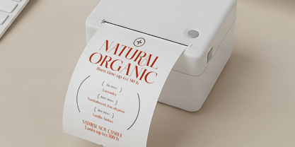 Bakery Megals Font Poster 3