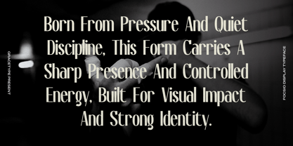Focsio Font Poster 5