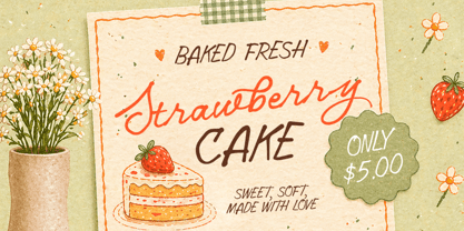 Golden Crumbs Font Poster 8