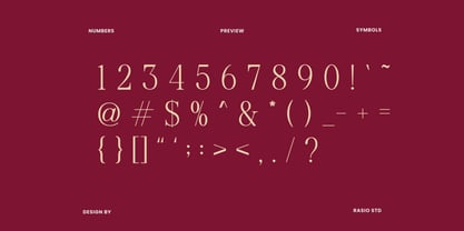 Margiona Font Poster 3
