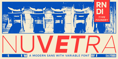 Nuvetra Font Poster 10