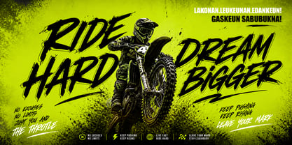 Hyper Squad Font Poster 8