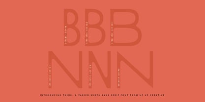 Think Font Poster 7