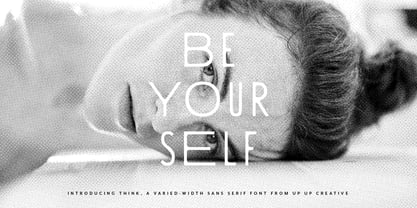 Think Font Poster 4